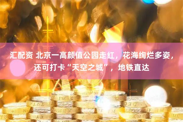 汇配资 北京一高颜值公园走红，花海绚烂多姿，还可打卡“天空之城”，地铁直达