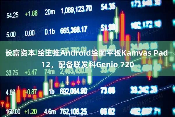 长富资本 绘王推Android绘图平板Kamvas Pad 12，配备联发科Genio 720